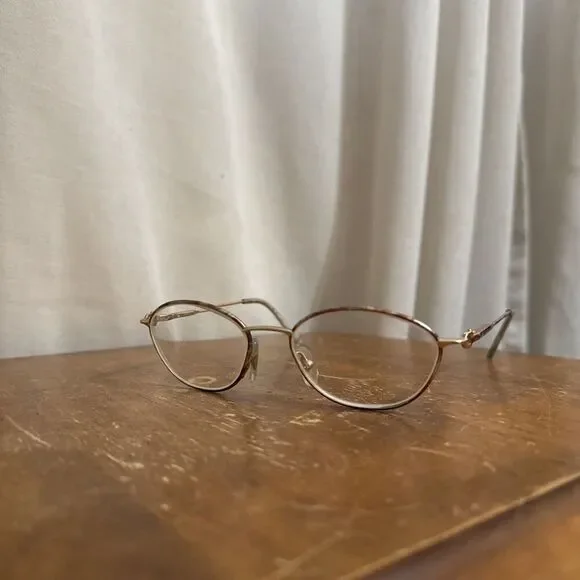Gucci‎ GG 2615 Tortoise Shell Gold Eyeglass Frames 125 KD4 Italy Designer Women